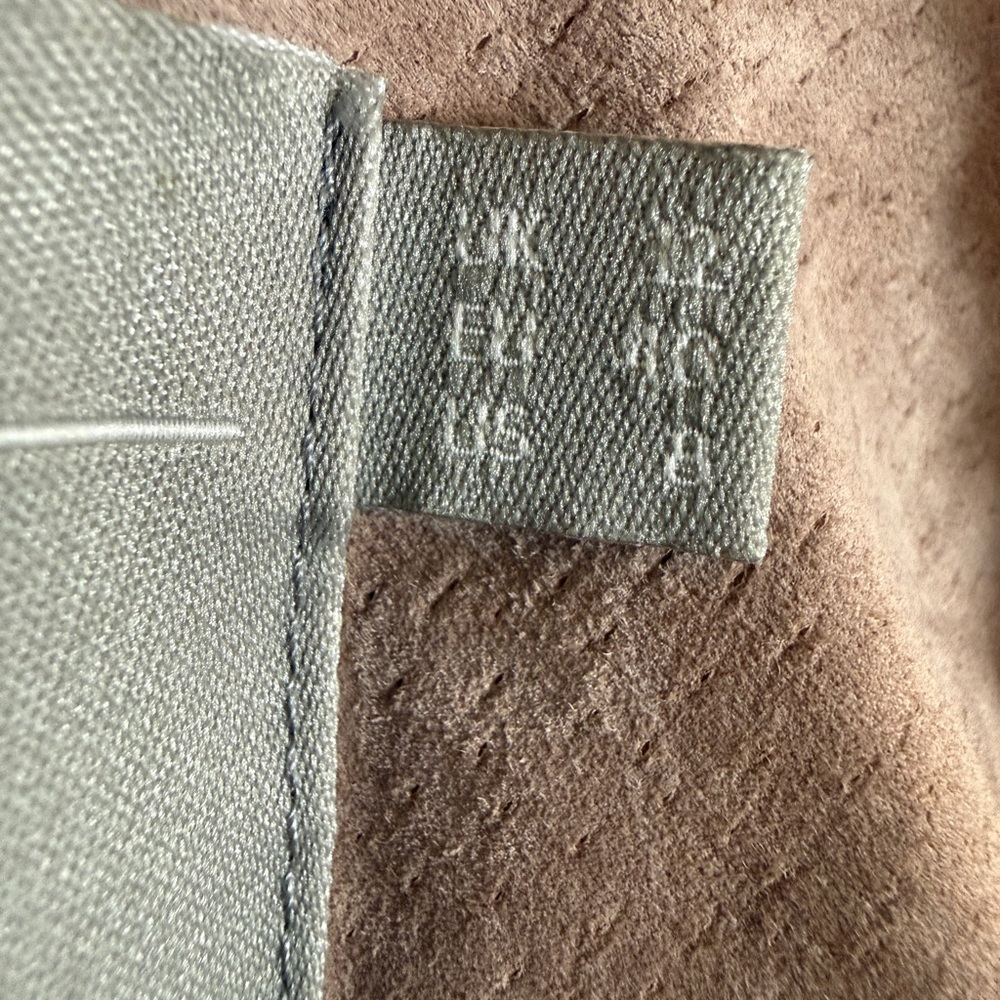 Genuine suede Penny Lane 70’s inspired jacket. Faux shearling. Size 8 - Picture 5 of 9